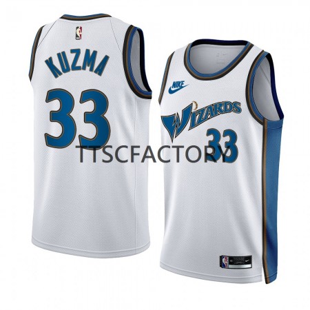 Washington Wizards Kyle Kuzma 33 Nike 2022-23 Classic Edition Valkoinen Miesten Pelipaidat Swingman